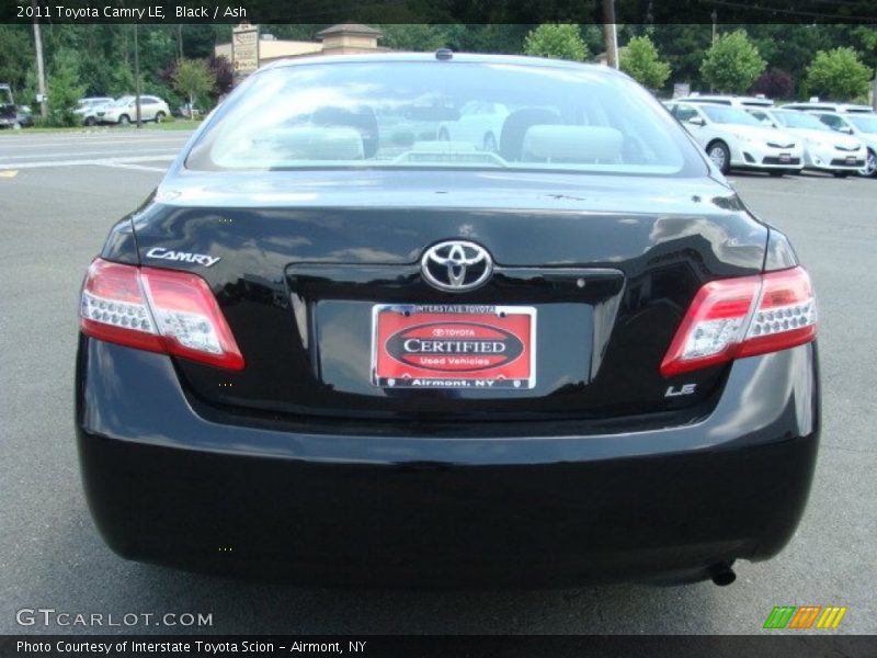 Black / Ash 2011 Toyota Camry LE