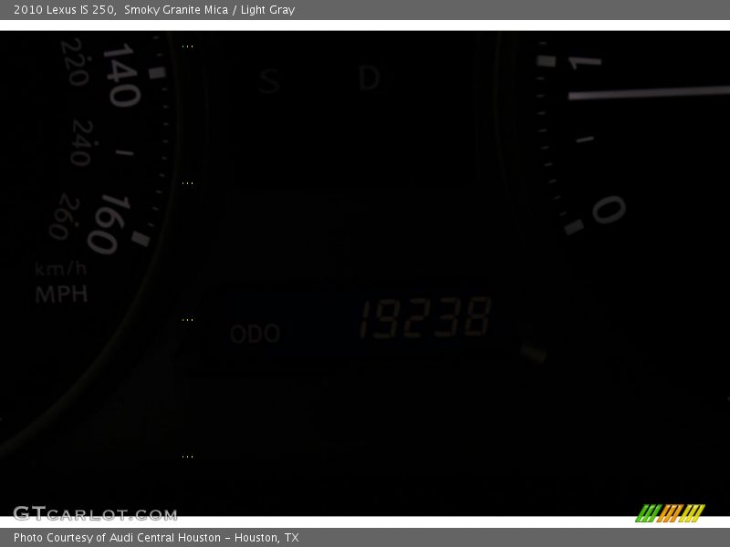 Smoky Granite Mica / Light Gray 2010 Lexus IS 250