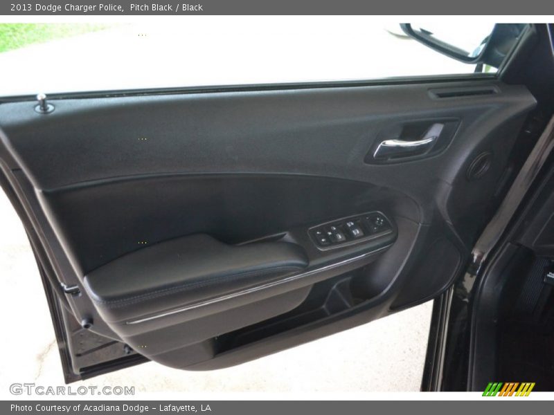 Door Panel of 2013 Charger Police