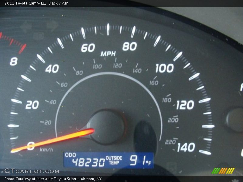 Black / Ash 2011 Toyota Camry LE