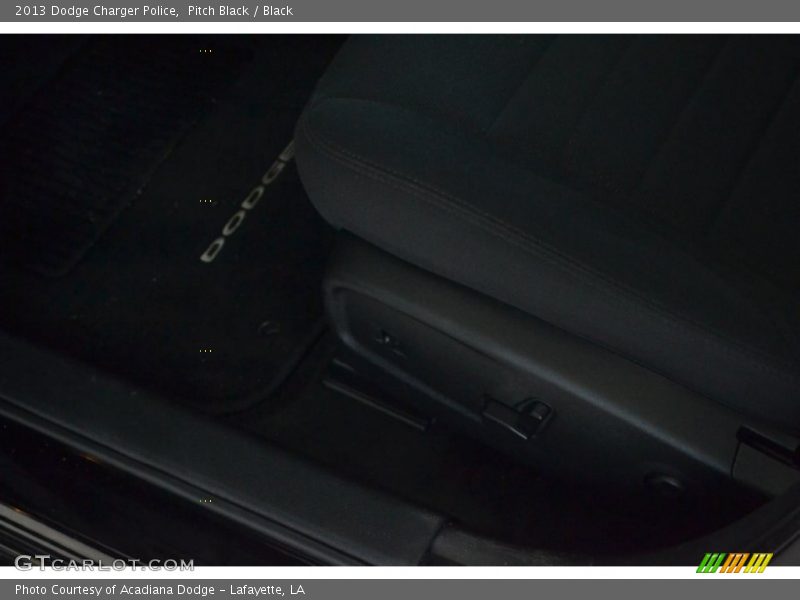 Pitch Black / Black 2013 Dodge Charger Police