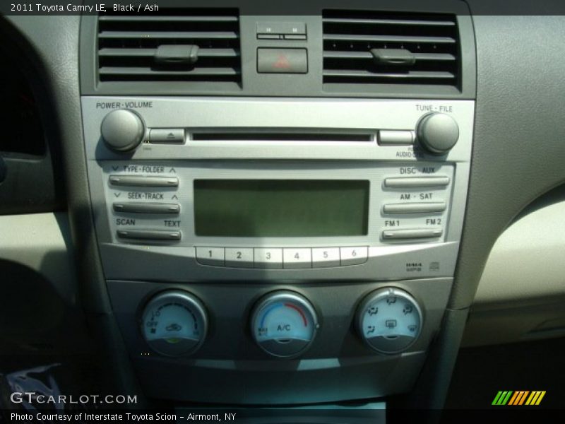 Black / Ash 2011 Toyota Camry LE