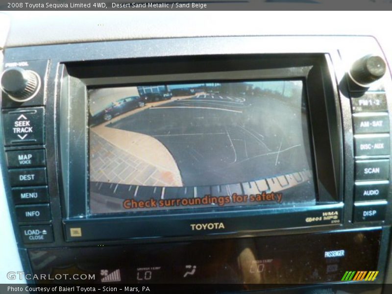 Desert Sand Metallic / Sand Beige 2008 Toyota Sequoia Limited 4WD
