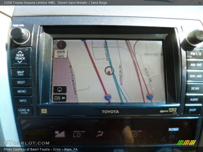 Desert Sand Metallic / Sand Beige 2008 Toyota Sequoia Limited 4WD