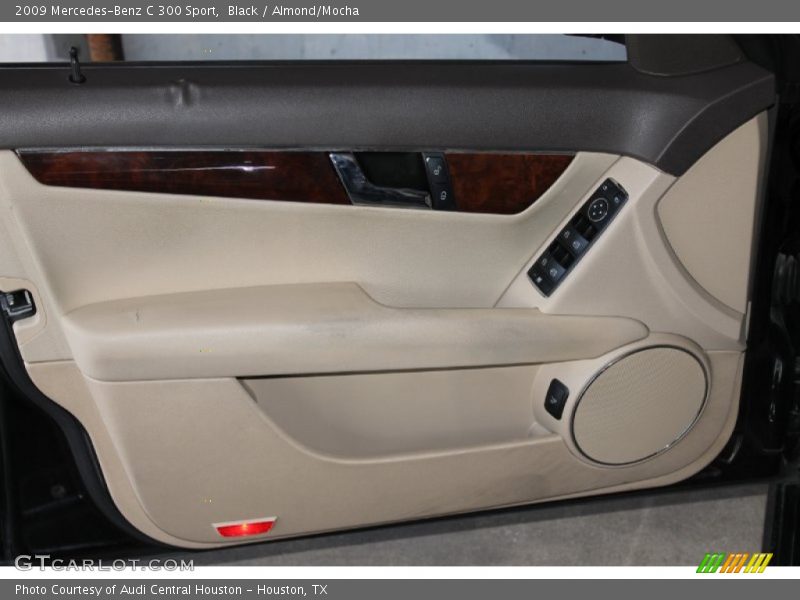 Black / Almond/Mocha 2009 Mercedes-Benz C 300 Sport