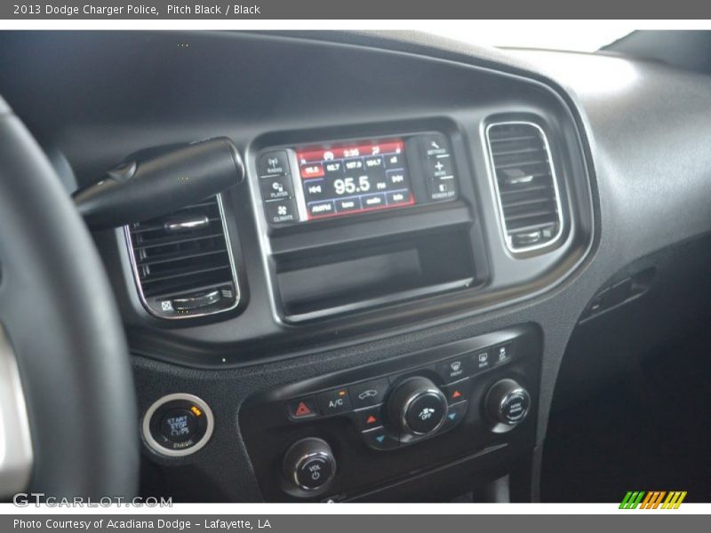 Pitch Black / Black 2013 Dodge Charger Police