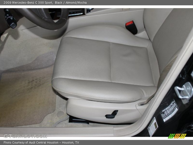 Black / Almond/Mocha 2009 Mercedes-Benz C 300 Sport
