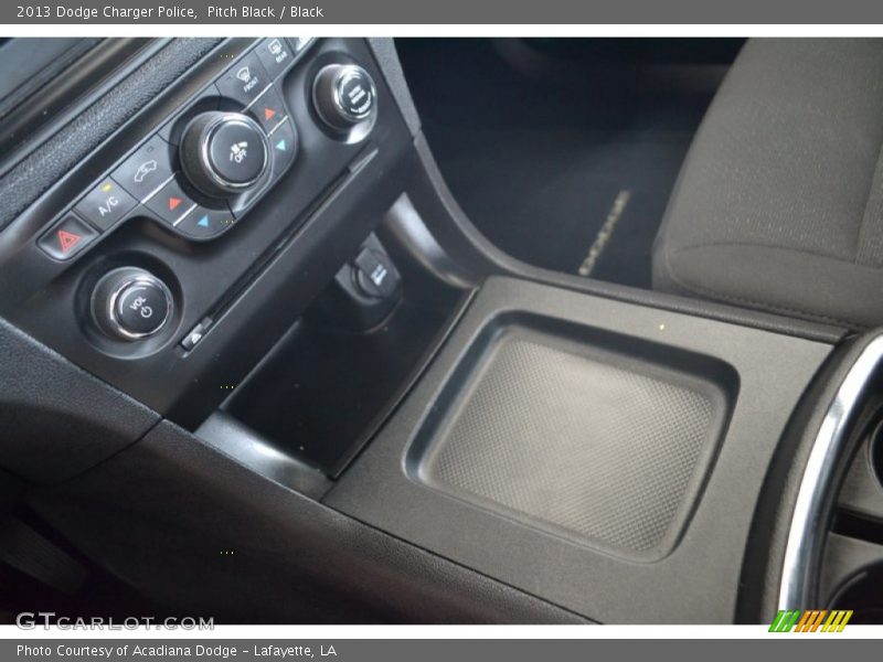 Pitch Black / Black 2013 Dodge Charger Police