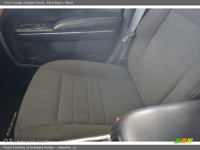 Pitch Black / Black 2013 Dodge Charger Police