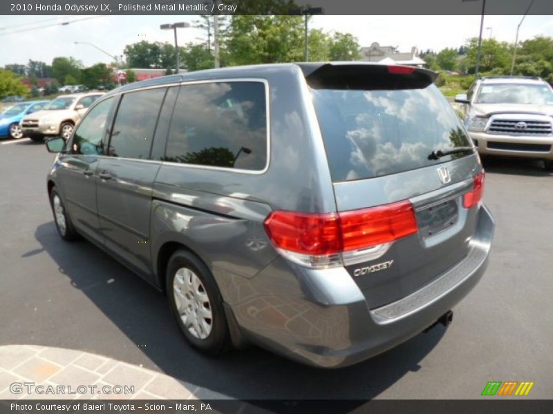 Polished Metal Metallic / Gray 2010 Honda Odyssey LX