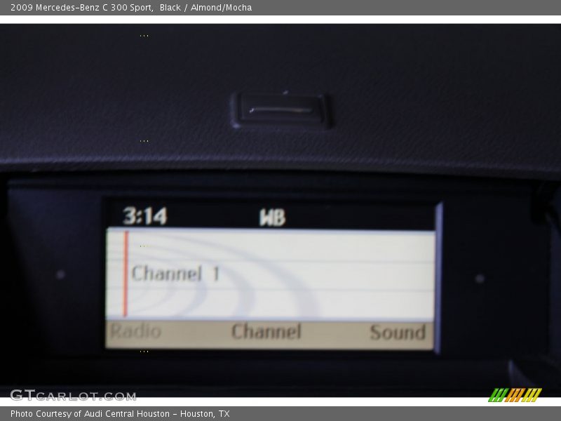 Black / Almond/Mocha 2009 Mercedes-Benz C 300 Sport