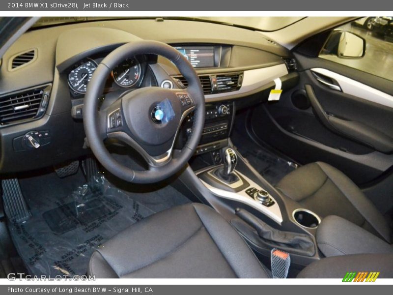 Jet Black / Black 2014 BMW X1 sDrive28i