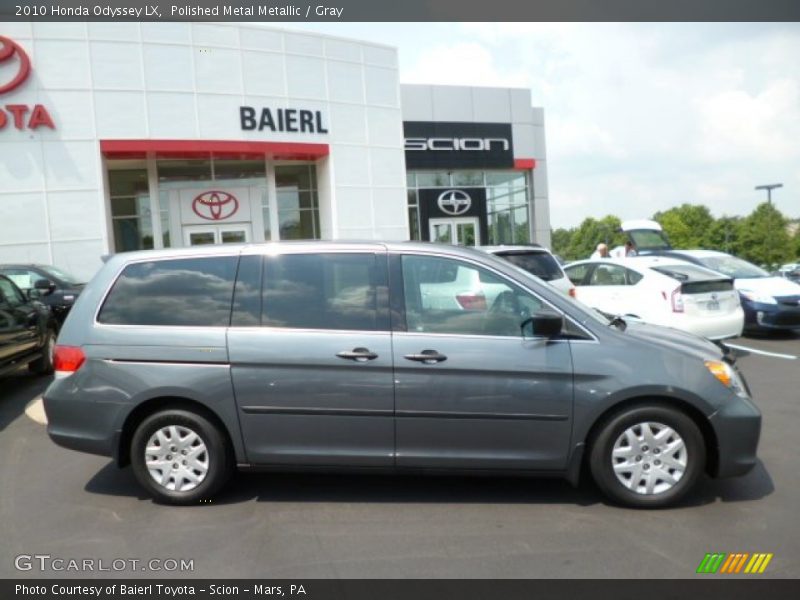 Polished Metal Metallic / Gray 2010 Honda Odyssey LX