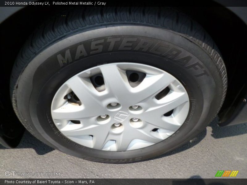 Polished Metal Metallic / Gray 2010 Honda Odyssey LX