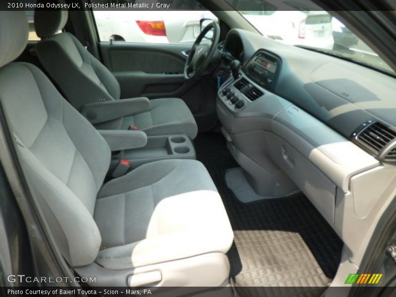 Polished Metal Metallic / Gray 2010 Honda Odyssey LX