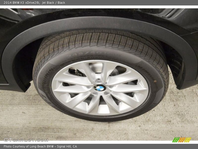 Jet Black / Black 2014 BMW X3 xDrive28i