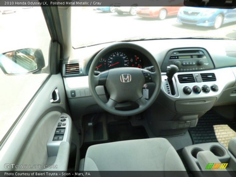 Polished Metal Metallic / Gray 2010 Honda Odyssey LX