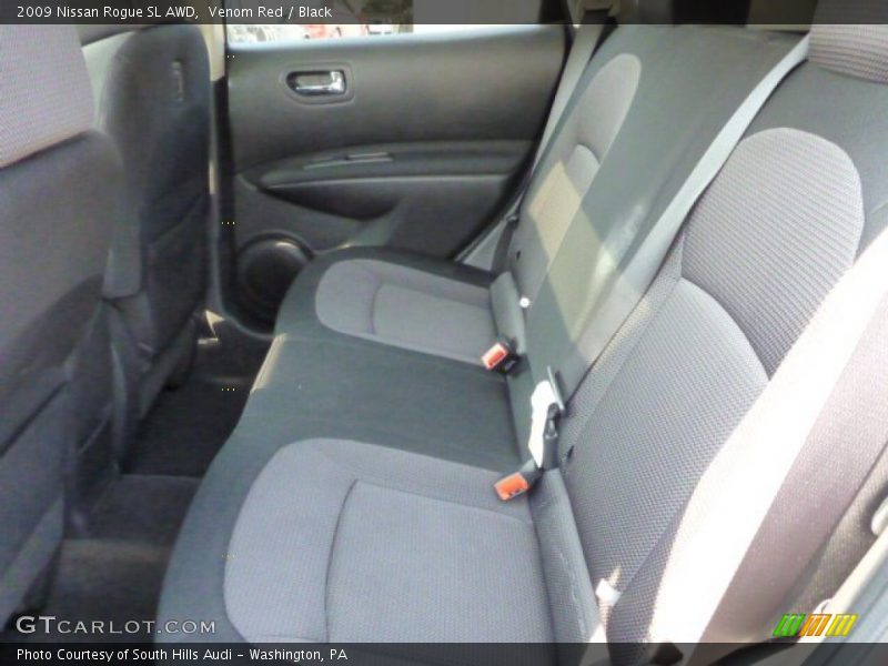 Venom Red / Black 2009 Nissan Rogue SL AWD