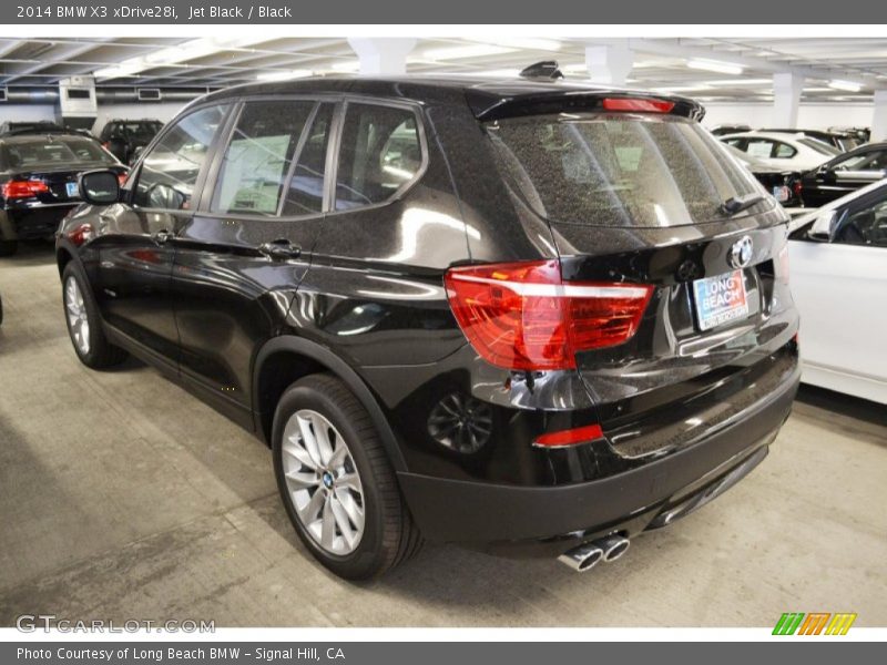 Jet Black / Black 2014 BMW X3 xDrive28i