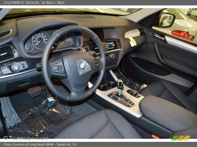 Jet Black / Black 2014 BMW X3 xDrive28i