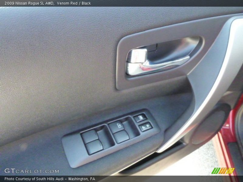 Venom Red / Black 2009 Nissan Rogue SL AWD