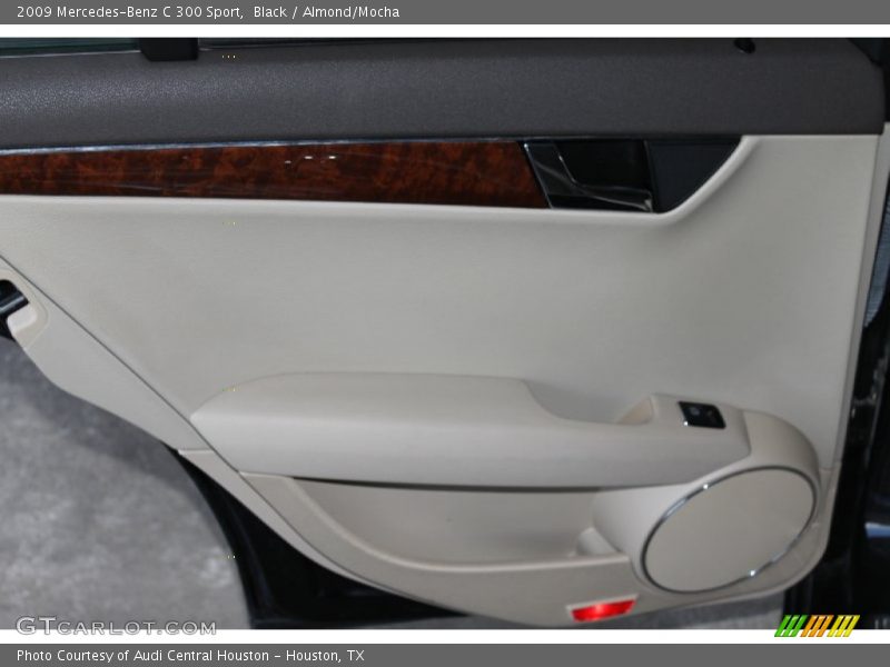 Black / Almond/Mocha 2009 Mercedes-Benz C 300 Sport