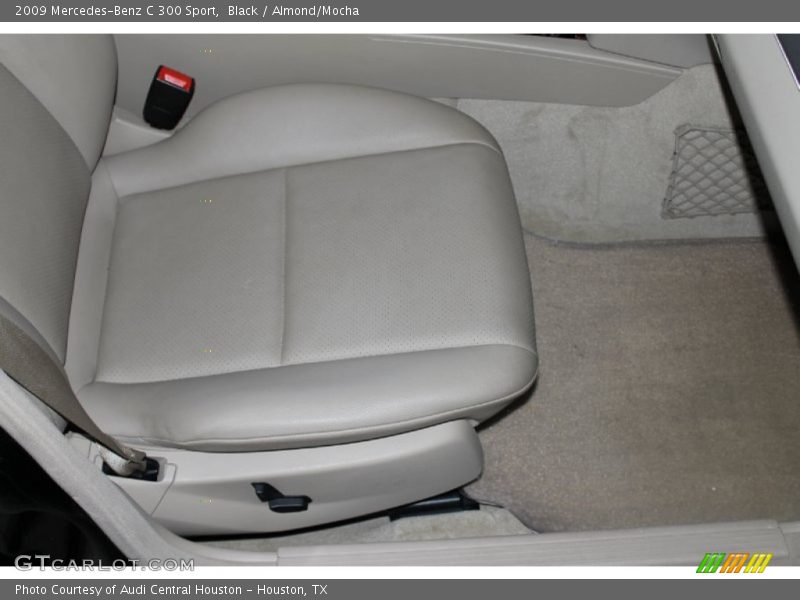 Black / Almond/Mocha 2009 Mercedes-Benz C 300 Sport