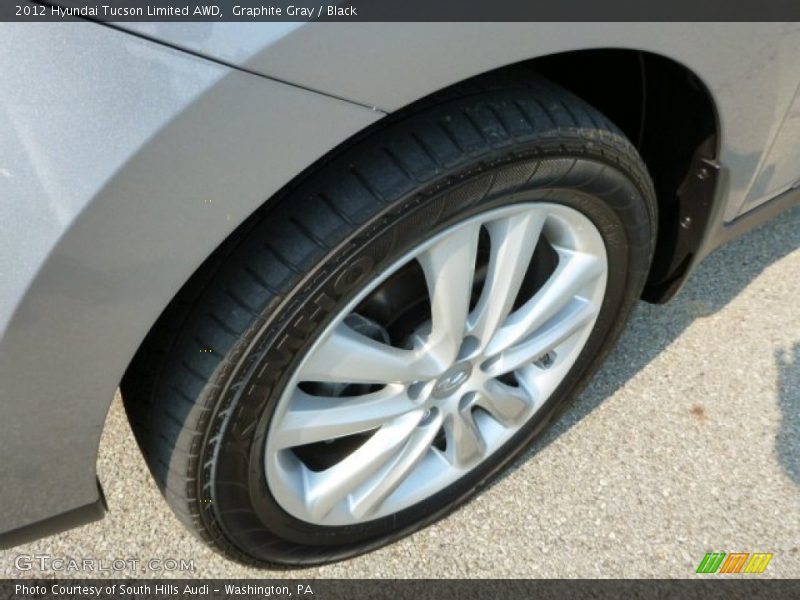 Graphite Gray / Black 2012 Hyundai Tucson Limited AWD