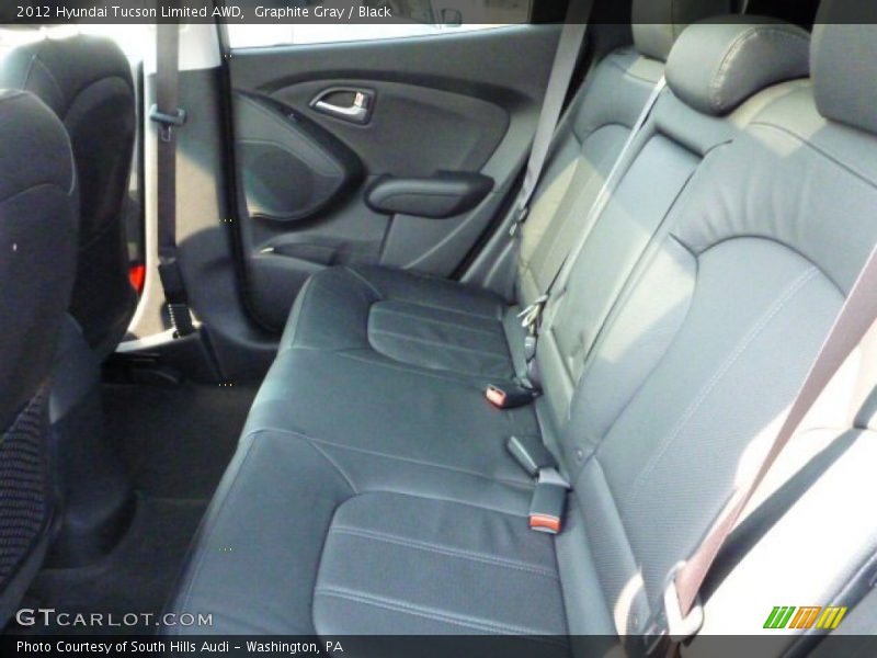 Graphite Gray / Black 2012 Hyundai Tucson Limited AWD