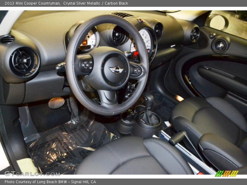 Crystal Silver Metallic / Carbon Black 2013 Mini Cooper Countryman