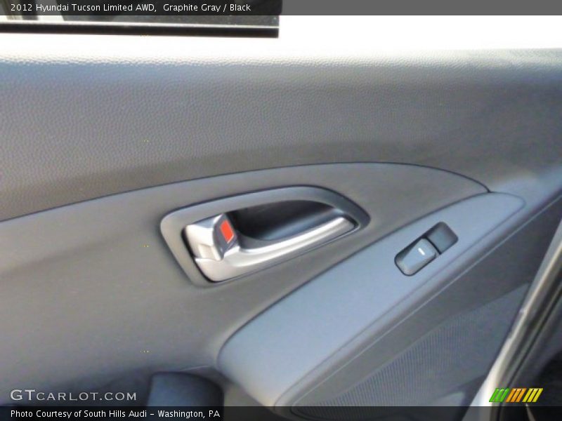 Graphite Gray / Black 2012 Hyundai Tucson Limited AWD