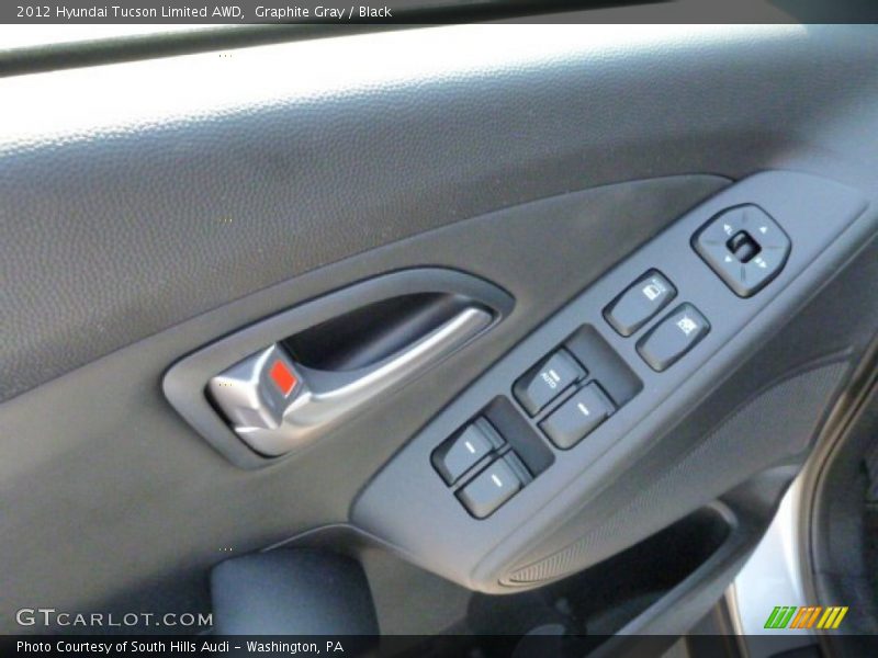 Graphite Gray / Black 2012 Hyundai Tucson Limited AWD