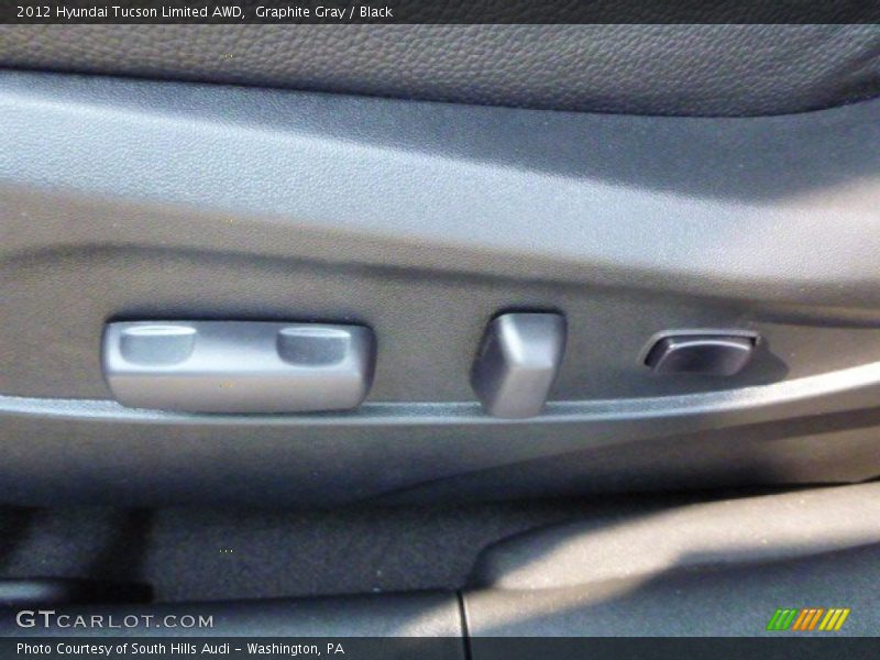 Graphite Gray / Black 2012 Hyundai Tucson Limited AWD