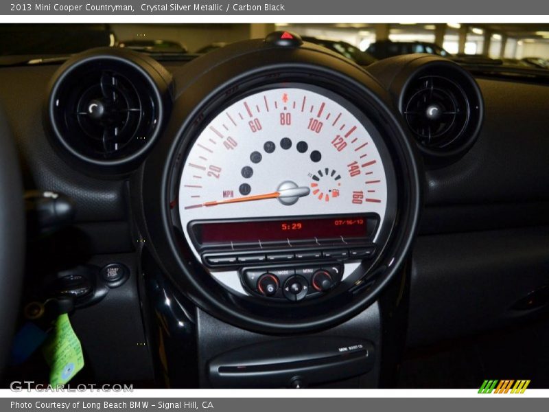 Crystal Silver Metallic / Carbon Black 2013 Mini Cooper Countryman