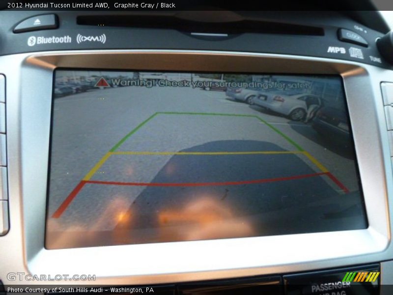 Graphite Gray / Black 2012 Hyundai Tucson Limited AWD