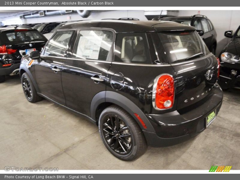 Absolute Black / Carbon Black 2013 Mini Cooper Countryman