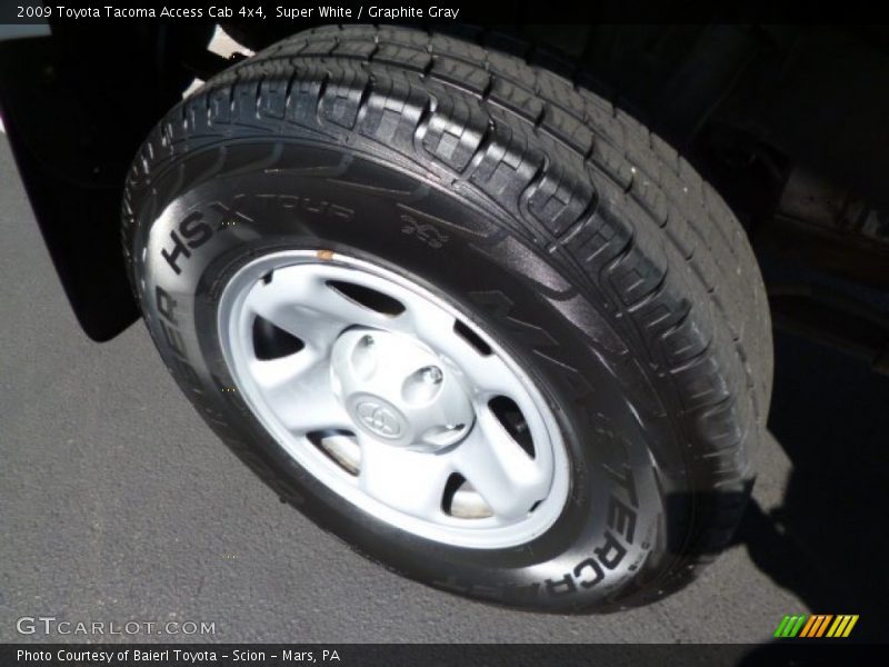 Super White / Graphite Gray 2009 Toyota Tacoma Access Cab 4x4