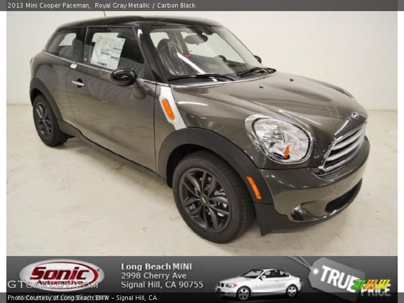 Royal Gray Metallic / Carbon Black 2013 Mini Cooper Paceman