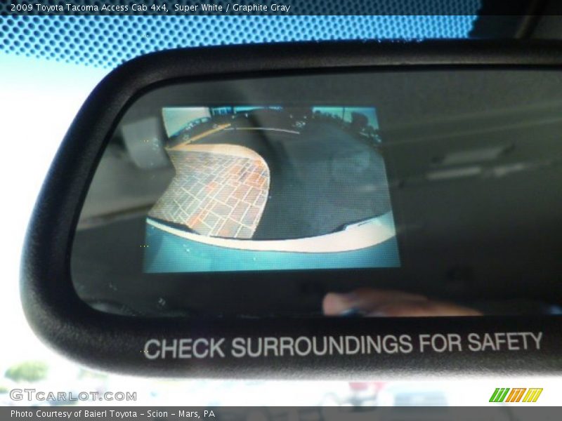 Super White / Graphite Gray 2009 Toyota Tacoma Access Cab 4x4