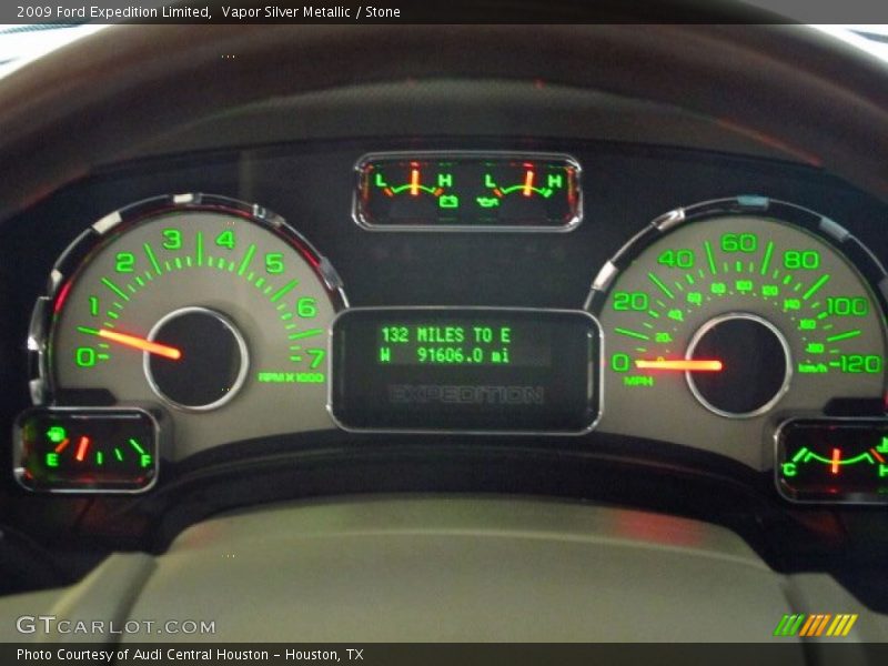 Vapor Silver Metallic / Stone 2009 Ford Expedition Limited