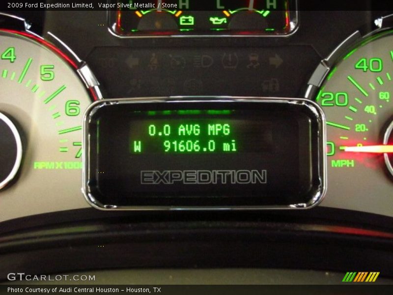 Vapor Silver Metallic / Stone 2009 Ford Expedition Limited