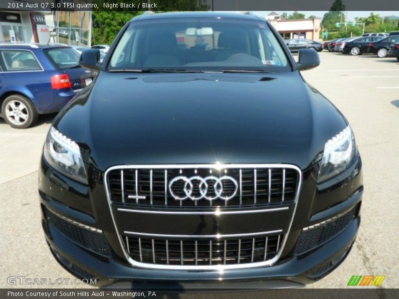 Night Black / Black 2014 Audi Q7 3.0 TFSI quattro