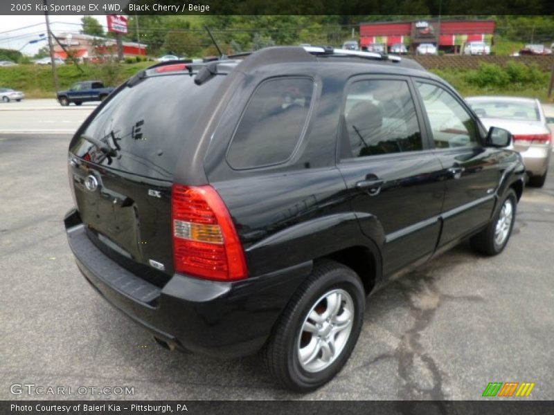 Black Cherry / Beige 2005 Kia Sportage EX 4WD