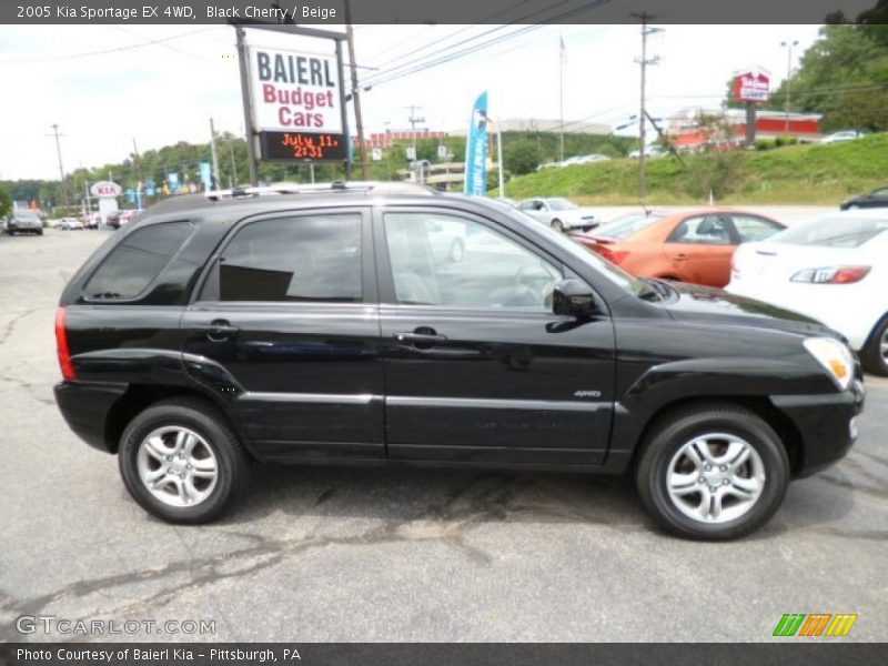 Black Cherry / Beige 2005 Kia Sportage EX 4WD