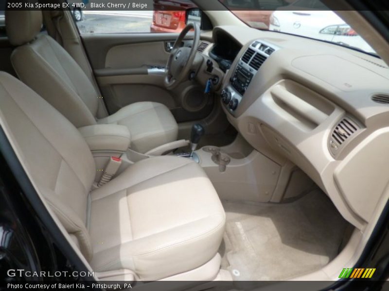 Black Cherry / Beige 2005 Kia Sportage EX 4WD