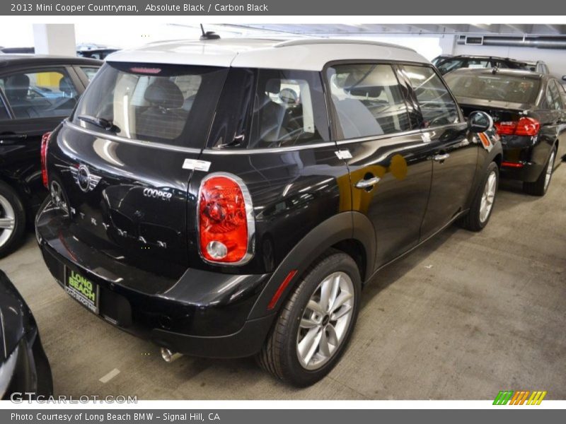 Absolute Black / Carbon Black 2013 Mini Cooper Countryman