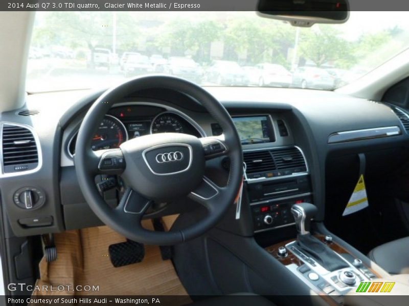 Dashboard of 2014 Q7 3.0 TDI quattro