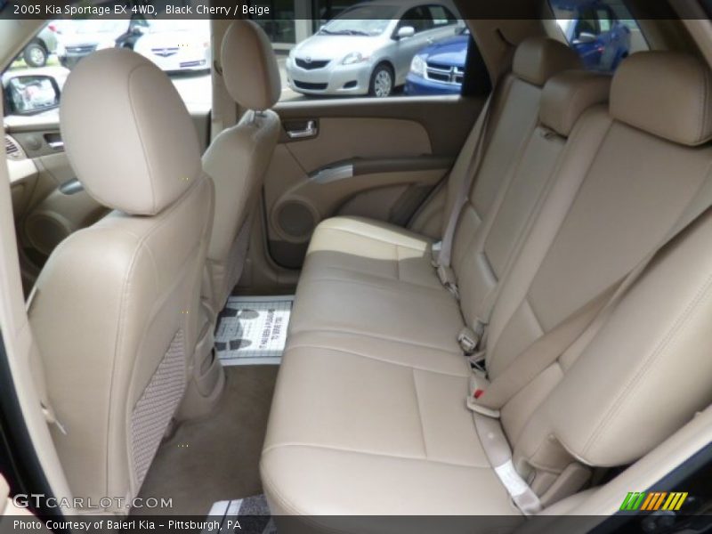 Black Cherry / Beige 2005 Kia Sportage EX 4WD