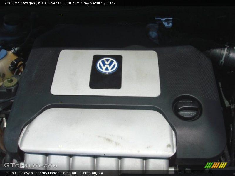 Platinum Grey Metallic / Black 2003 Volkswagen Jetta GLI Sedan