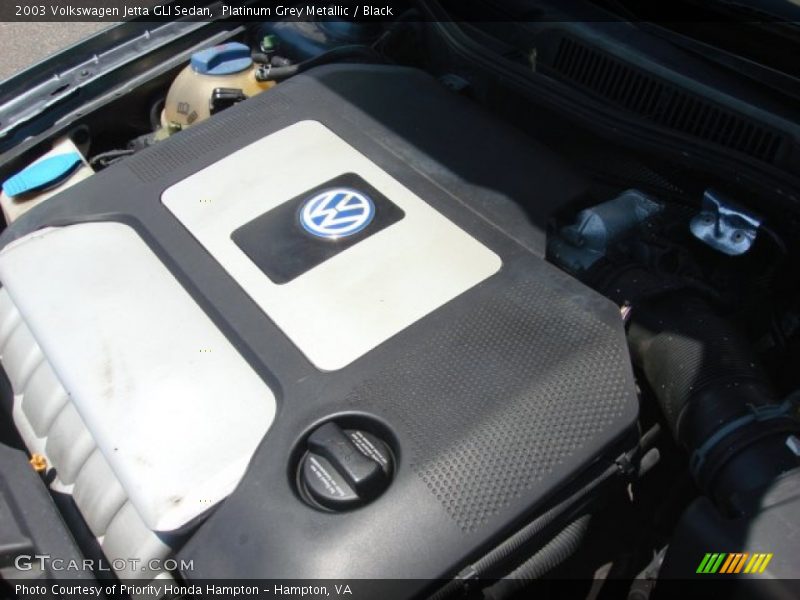 Platinum Grey Metallic / Black 2003 Volkswagen Jetta GLI Sedan